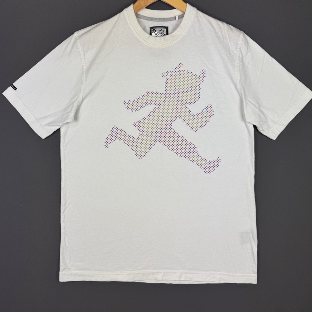Vintage Y2K Play Cloths Streetwear Hip Hop Rap Hype Size Medium Logo Polka Dot